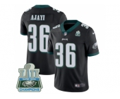 Youth Nike Philadelphia Eagles #36 Jay Ajayi Black Alternate Super Bowl LII Champions Stitched NFL Vapor Untouchable Limited Jersey