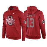 NCAA Ohio State Buckeyes #13 Maurice Clarett Red Playoff Bound Vital College Football Pullover Hoodie