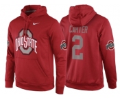 NCAA Ohio State Buckeyes #2 Cris Carter Red Playoff Bound Vital College Football Pullover Hoodie