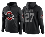 NCAA Ohio State Buckeyes #27 Eddie George Black Playoff Bound Vital College Football Pullover Hoodie