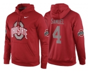 NCAA Ohio State Buckeyes #4 Curtis Samuel Red Playoff Bound Vital College Football Pullover Hoodie