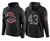 NCAA Ohio State Buckeyes #43 Darron Lee Black Playoff Bound Vital College Football Pullover Hoodie