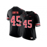 2016 Ohio State Buckeyes Archie Griffin #45 College Football Limited Jersey - Blackout