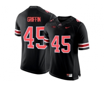 2016 Ohio State Buckeyes Archie Griffin #45 College Football Limited Jersey - Blackout