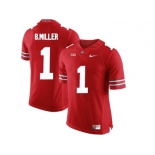 2016 Ohio State Buckeyes Braxton Miller #1 College Football Limited Jersey - Scarlet