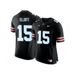 2016 Ohio State Buckeyes Ezekiel Elliott #15 College Football Limited Jersey - Black