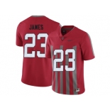 2016 Ohio State Buckeyes Lebron James #23 College Football Alternate Elite Jersey - Scarlet