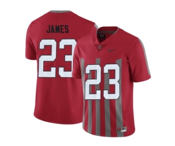 2016 Ohio State Buckeyes Lebron James #23 College Football Alternate Elite Jersey - Scarlet