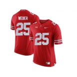 2016 Ohio State Buckeyes Mike Weber #25 College Football Limited Jersey - Scarlet