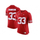 2016 Ohio State Buckeyes Pete Johnson #33 College Football Limited Jersey - Scarlet