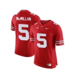 2016 Ohio State Buckeyes Raekwon McMillan #5 College Football Limited Jersey - Scarlet