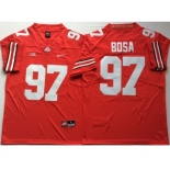 Ohio State Buckeyes #97 Joey Bosa Red Nike College Football Jersey