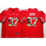 Ohio State Buckeyes #97 Joey Bosa Red Player Fashion Stitched NCAA Jersey