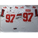 Ohio State Buckeyes #97 Joey Bosa White Nike College Football Jersey