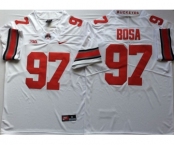 Ohio State Buckeyes #97 Joey Bosa White Nike College Football Jersey