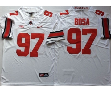 Ohio State Buckeyes #97 Joey Bosa White Nike College Football Jersey