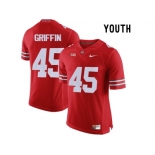 2016 Youth Ohio State Buckeyes Archie Griffin #45 College Football Limited Jersey - Scarlet