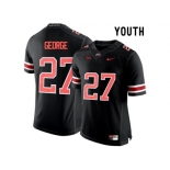 2016 Youth Ohio State Buckeyes Eddie George #27 College Football Limited Jersey - Blackout