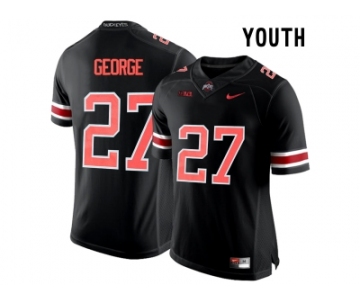 2016 Youth Ohio State Buckeyes Eddie George #27 College Football Limited Jersey - Blackout