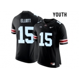 2016 Youth Ohio State Buckeyes Ezekiel Elliott #15 College Football Limited Jersey - Black