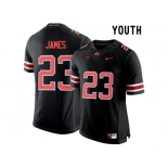 2016 Youth Ohio State Buckeyes Lebron James #23 College Football Limited Jersey - Blacko