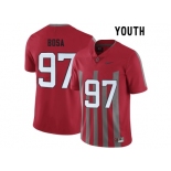 2016 Youth Ohio State Buckeyes Nick Bosa #97 College Football Alternate Elite Jersey - Scarlet