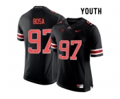 2016 Youth Ohio State Buckeyes Nick Bosa #97 College Football Limited Jersey - Blackout