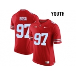 2016 Youth Ohio State Buckeyes Nick Bosa #97 College Football Limited Jersey - Scarlet