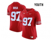 2016 Youth Ohio State Buckeyes Nick Bosa #97 College Football Limited Jersey - Scarlet