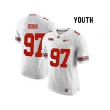 2016 Youth Ohio State Buckeyes Nick Bosa #97 College Football Limited Jersey - White