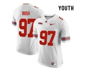 2016 Youth Ohio State Buckeyes Nick Bosa #97 College Football Limited Jersey - White