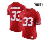 2016 Youth Ohio State Buckeyes Pete Johnson #33 College Football Limited Jersey - Scarlet