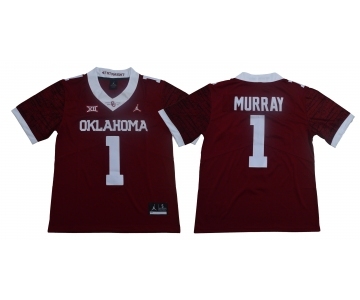 Oklahoma Sooners #1 Kyler Murray Red 47 Game Winning Streak College Football Jersey