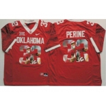 Oklahoma Sooners #32 Samaje Perine Red Player Fashion Stitched NCAA Jersey