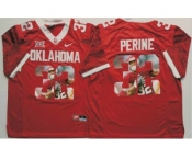 Oklahoma Sooners #32 Samaje Perine Red Player Fashion Stitched NCAA Jersey