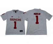 Sooners #1 Kyler Murray White Jordan Brand Limited Stitched NCAA Jersey