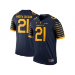 2016 Men's Oregon Ducks Spring Game Mighty Oregon #21 Webfoot 100th Rose Bowl Game Elite Jersey - Navy