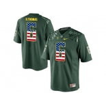 2016 US Flag Fashion Men's Oregon Duck De'Anthony Thomas #6 College Football Limited Jersey - Green