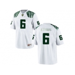 Men's Oregon Duck De'Anthony Thomas #6 College Football Limited Jersey - White