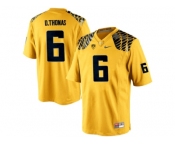 Men's Oregon Duck De'Anthony Thomas #6 College Football Limited Jersey - Yellow