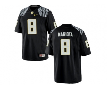 Men's Oregon Duck Marcus Mariota #8 College Football Limited Jerseys - Black