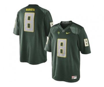 Men's Oregon Duck Marcus Mariota #8 College Football Limited Jerseys - Green