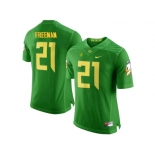 Men's Oregon Ducks Royce Freeman #21 College Football Limited Jersey - Apple Green