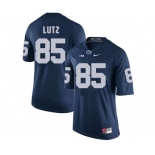 Men' Nike Penn State Nittany Lions #85 Isaac Lutz Blue Jersey