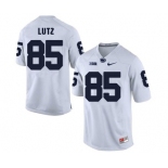 Men' Nike Penn State Nittany Lions #85 Isaac Lutz White Jersey