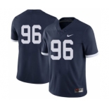 Men Penn State Nittany Lions #96 Navy Jersey