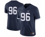 Men Penn State Nittany Lions #96 Navy Jersey