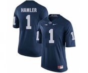 Men's Penn State Nittany Lions #1 KJ Hamler NCAA Navy Blue Stitched Jersey