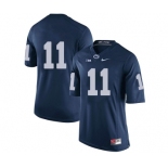 Men's Penn State Nittany Lions #11 Micah Parsons navy jersey without name