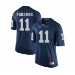 Men's Penn State Nittany Lions #11 Micah Parsons navy jersey